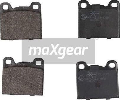 Maxgear 19-1119 - Тормозные колодки, дисковые, комплект parts5.com