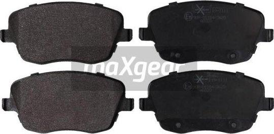 Maxgear 19-1111 - Тормозные колодки, дисковые, комплект parts5.com