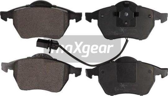 Maxgear 19-1820 - Тормозные колодки, дисковые, комплект parts5.com