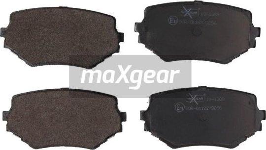 Maxgear 19-1389 - Тормозные колодки, дисковые, комплект parts5.com