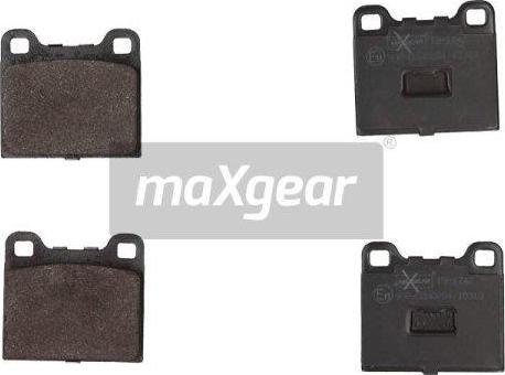 Maxgear 19-1742 - Тормозные колодки, дисковые, комплект parts5.com