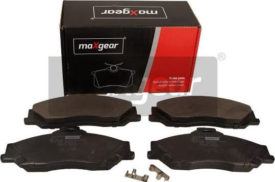 Maxgear 19-3409 - Тормозные колодки, дисковые, комплект parts5.com