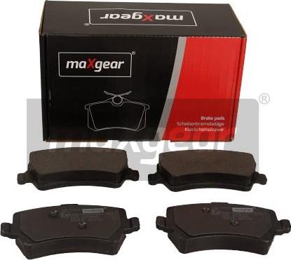 Maxgear 19-3412 - Тормозные колодки, дисковые, комплект parts5.com