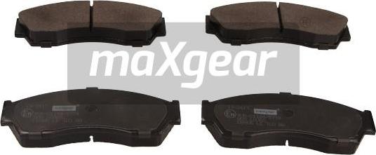 Maxgear 19-3417 - Тормозные колодки, дисковые, комплект parts5.com