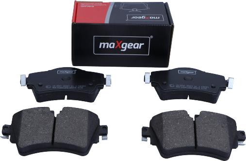 Maxgear 19-3597 - Тормозные колодки, дисковые, комплект parts5.com