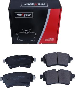 Maxgear 19-3609 - Тормозные колодки, дисковые, комплект parts5.com