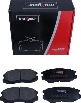 Maxgear 19-3600 - Тормозные колодки, дисковые, комплект parts5.com