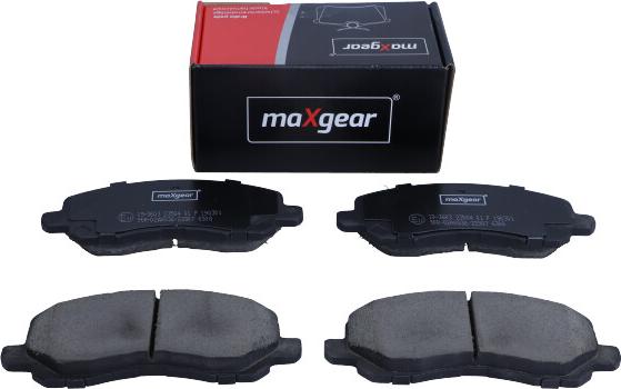 Maxgear 19-3603 - Тормозные колодки, дисковые, комплект parts5.com