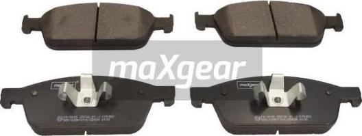 Maxgear 19-3045 - Тормозные колодки, дисковые, комплект parts5.com