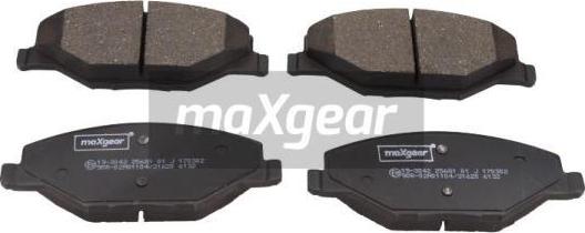 Maxgear 19-3042 - Тормозные колодки, дисковые, комплект parts5.com