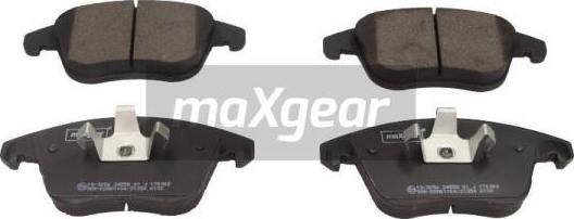 Maxgear 19-3056 - Тормозные колодки, дисковые, комплект parts5.com