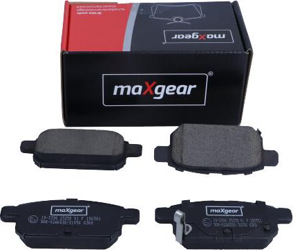 Maxgear 19-3396 - Тормозные колодки, дисковые, комплект parts5.com