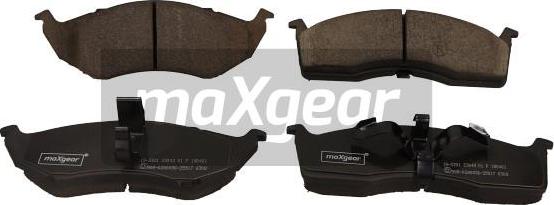 Maxgear 19-3391 - Тормозные колодки, дисковые, комплект parts5.com