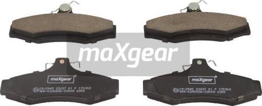 Maxgear 19-2945 - Тормозные колодки, дисковые, комплект parts5.com