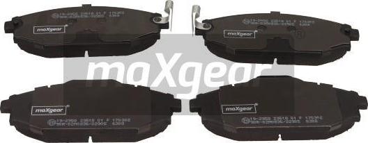 Maxgear 19-2958 - Тормозные колодки, дисковые, комплект parts5.com