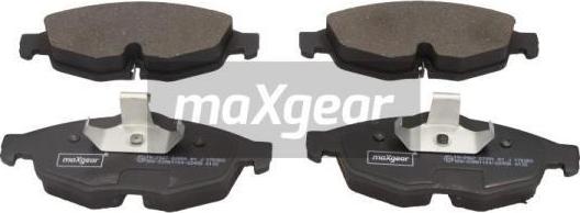 Maxgear 19-2967 - Тормозные колодки, дисковые, комплект parts5.com