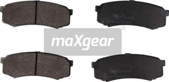 Maxgear 19-2093 - Тормозные колодки, дисковые, комплект parts5.com