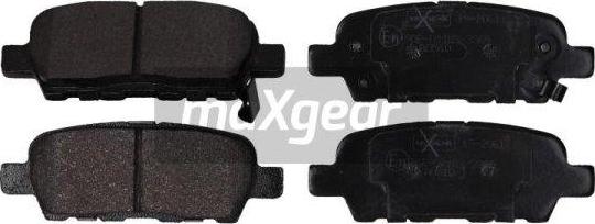 Maxgear 19-2061 - Тормозные колодки, дисковые, комплект parts5.com