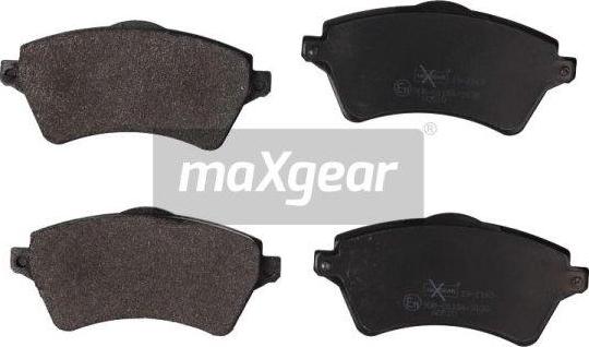 Maxgear 19-2163 - Тормозные колодки, дисковые, комплект parts5.com