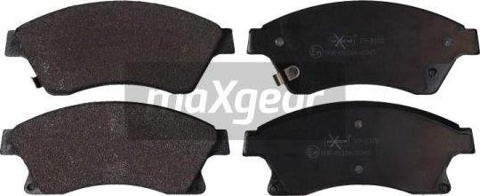 Maxgear 19-2102 - Тормозные колодки, дисковые, комплект parts5.com