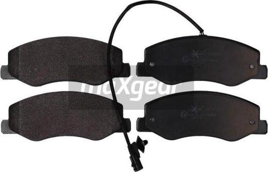 Maxgear 19-2132 - Тормозные колодки, дисковые, комплект parts5.com