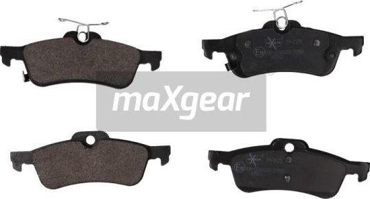 Maxgear 19-2175 - Тормозные колодки, дисковые, комплект parts5.com