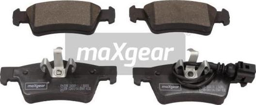 Maxgear 19-2898 - Тормозные колодки, дисковые, комплект parts5.com