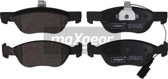 Maxgear 19-2864 - Тормозные колодки, дисковые, комплект parts5.com