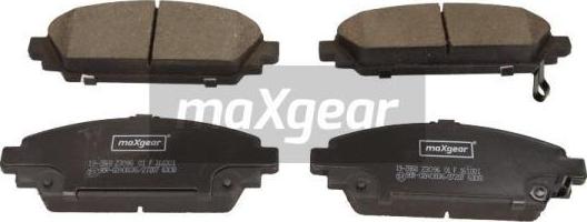 Maxgear 19-2868 - Тормозные колодки, дисковые, комплект parts5.com