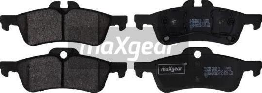 Maxgear 19-2886 - Тормозные колодки, дисковые, комплект parts5.com