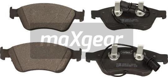 Maxgear 19-2882 - Тормозные колодки, дисковые, комплект parts5.com