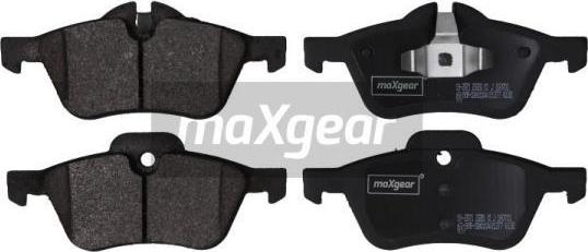 Maxgear 19-2871 - Тормозные колодки, дисковые, комплект parts5.com