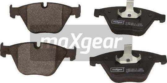 Maxgear 19-2872 - Тормозные колодки, дисковые, комплект parts5.com