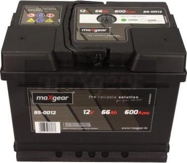 Maxgear 85-0012 - Starter Battery parts5.com