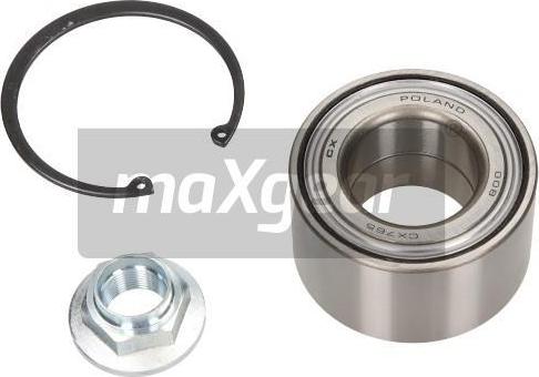 Maxgear 33-0604 - Wheel hub, bearing Kit parts5.com