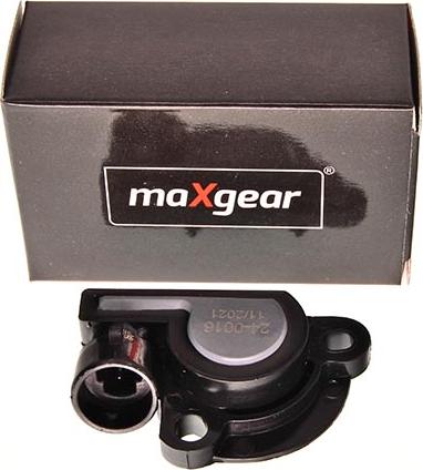 Maxgear 24-0016 - Датчик, положение дроссельной заслонки parts5.com