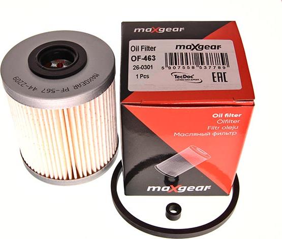 Maxgear 26-0316 - Топливный фильтр parts5.com