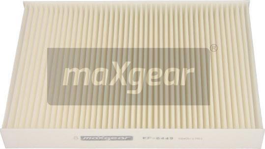 Maxgear 26-1064 - Фильтр воздуха в салоне parts5.com