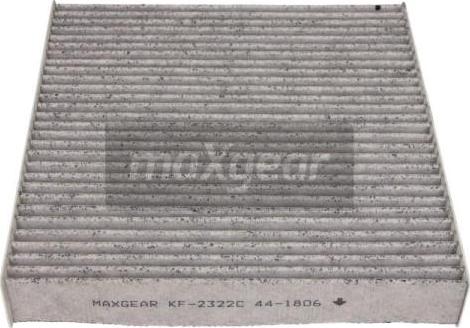 Maxgear 26-1172 - Фильтр воздуха в салоне parts5.com