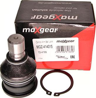 Maxgear 72-4799 - Шаровая опора, несущий / направляющий шарнир parts5.com