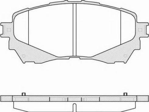 MAZDA GHY9-33-28ZC - Тормозные колодки, дисковые, комплект parts5.com