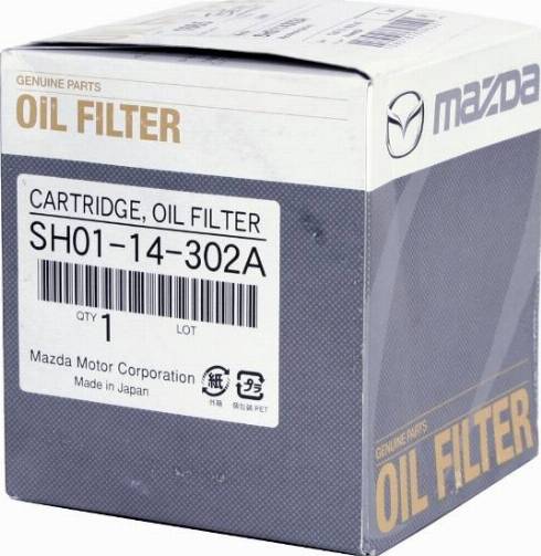 MAZDA SH0114302A - Filtro de aceite parts5.com