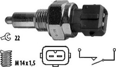 Meat & Doria 36003 - Датчик, переключатель, фара заднего хода parts5.com