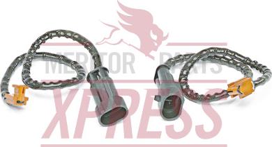 Meritor MAX244K - Тормозные колодки, дисковые, комплект parts5.com