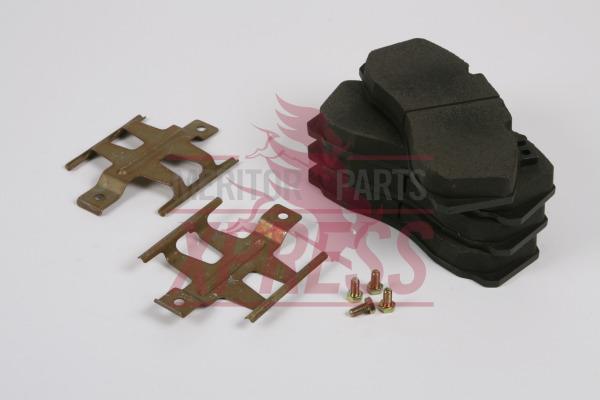 Meritor MDP5073 - Тормозные колодки, дисковые, комплект parts5.com