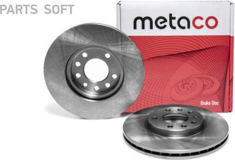 METACO 3050-014 - Тормозной диск parts5.com