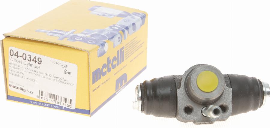 Metelli 04-0349 - Колесный тормозной цилиндр parts5.com