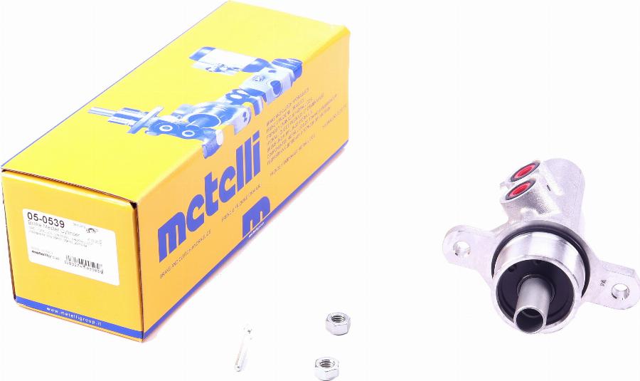 Metelli 05-0539 - Главный тормозной цилиндр parts5.com