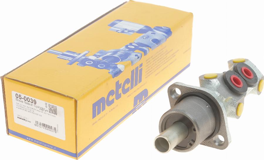 Metelli 05-0039 - Главный тормозной цилиндр parts5.com