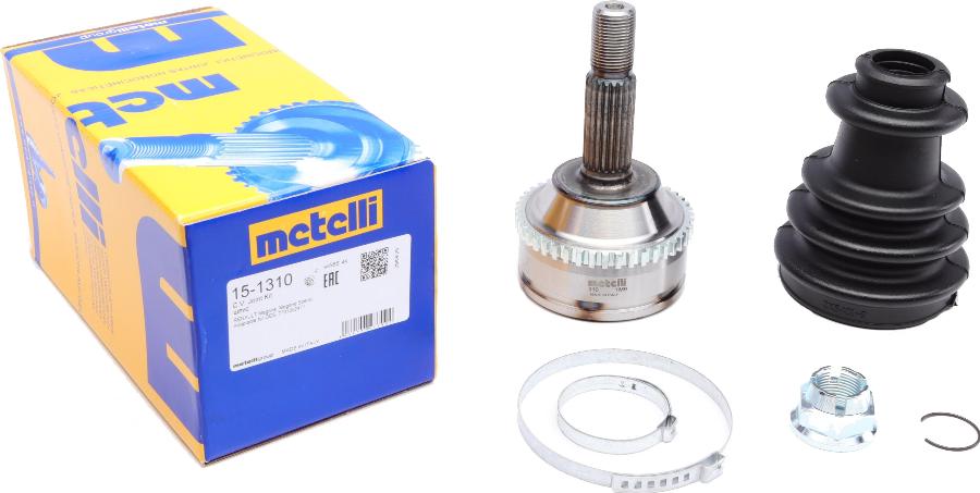 Metelli 15-1310 - Шарнирный комплект, ШРУС, приводной вал parts5.com